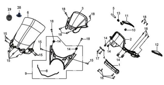 Приборная панель / Стекло