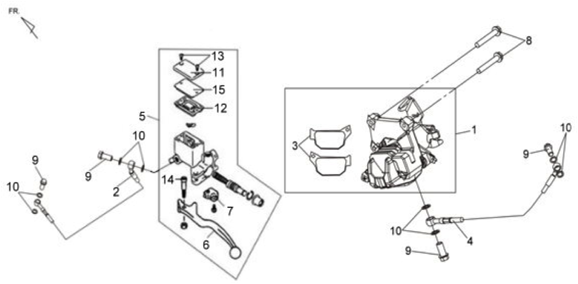 Задний тормоз