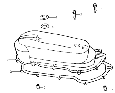 Крышка вариатора