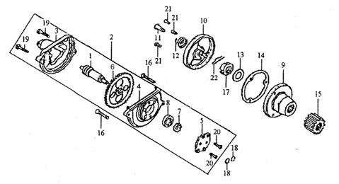 Масляный насос и фильтр