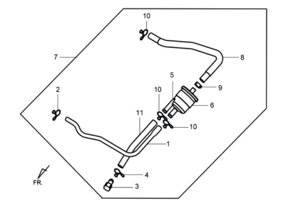 Система вентиляции картера