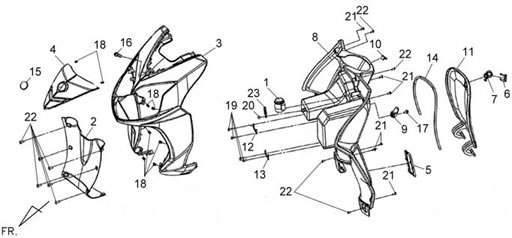 Передняя облицовка
