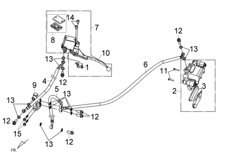 Задний тормоз