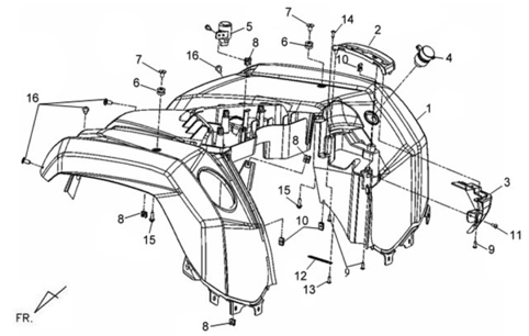  Облицовка, перед