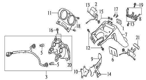 Задняя облицовка