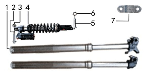 Подбор запчастей Амортизаторы Z10L (J10) 2022 (101270019) Z10L BSE