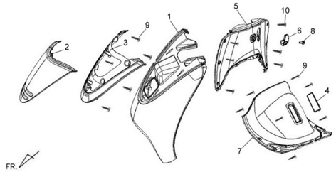 Передняя облицовка