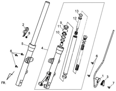 Передние амортизаторы