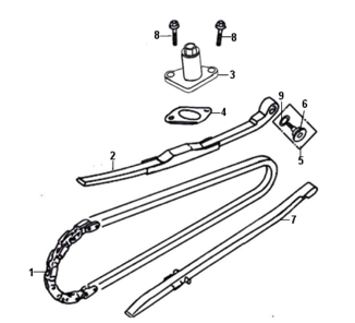 Натяжитель цепи ГРМ