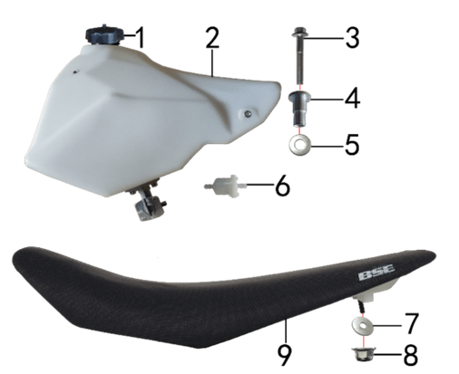 Бак и седло