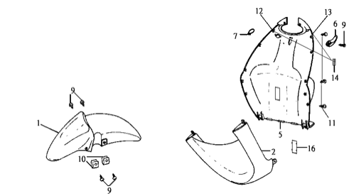 Облицовка рулевой колонки