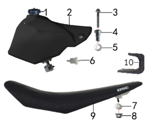 Бак и седло