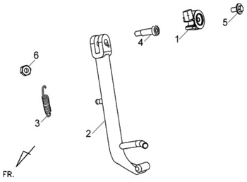 Боковая подножка