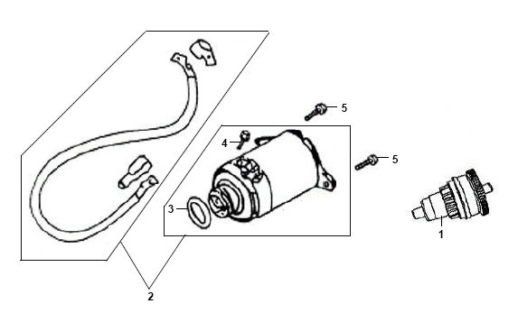 СТАРТЕР ВТЯГИВАЮЩИЕ
