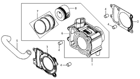 Цилиндр / Поршень