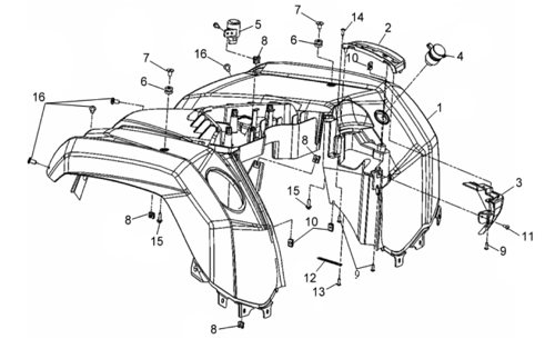Передняя облицовка