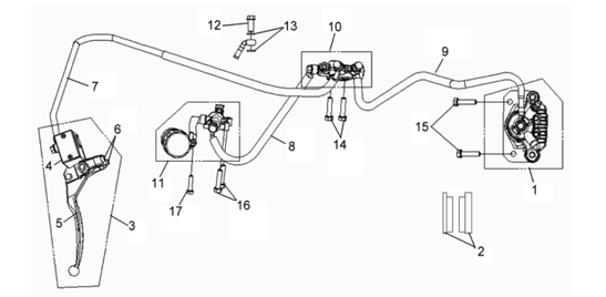 Задние тормоза