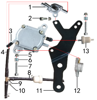 Дополнительный топливный насос