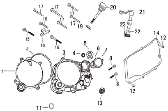 Крышка картера