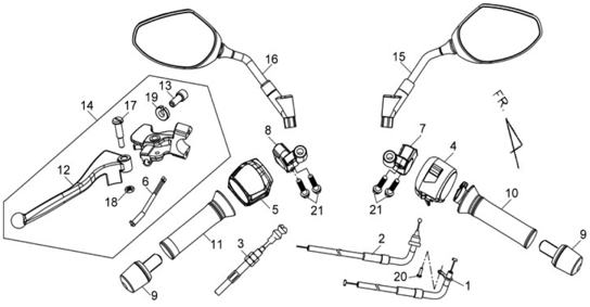 Навесное руля