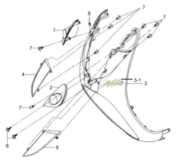Передняя облицовка
