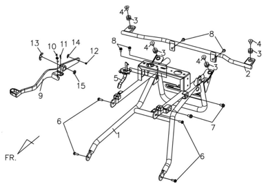 Задняя рама