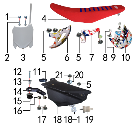 Бак и седло