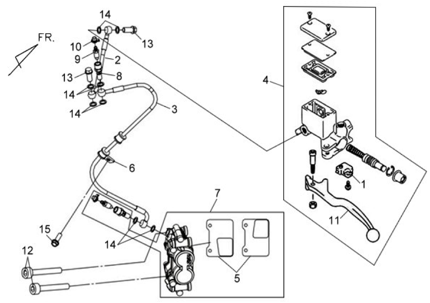 Задний тормоз