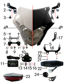 Подбор запчастей Фара Z5 (101360026) Z5 BSE