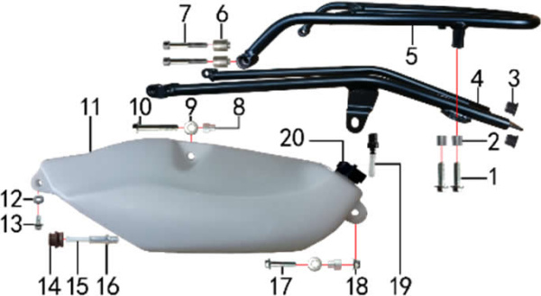 Задний багажник