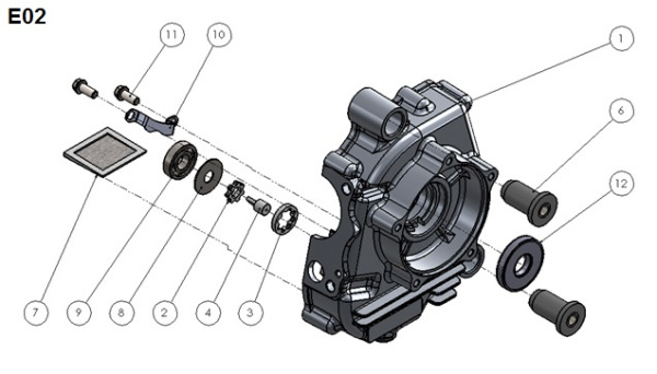 Картер левый