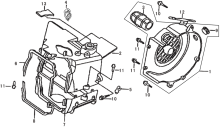 Подбор запчастей Охлаждение GY6 125cc Двигатели