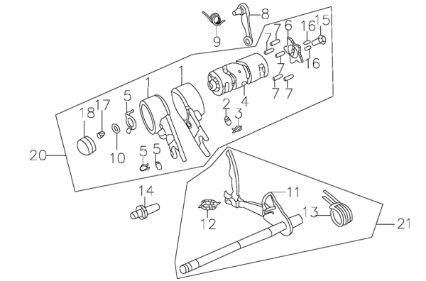 Механизм переключения передач