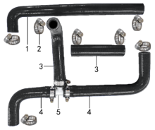 Подбор запчастей Трубки T8-X6 (101410006) Sport T8 BSE