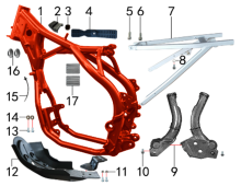Подбор запчастей Рама T9 (101414001) T9 BSE