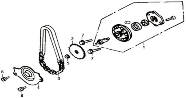 Насос масляный