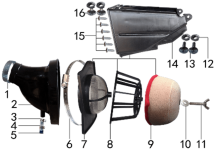 Подбор запчастей Воздушный фильтр Z3Y 21/18 (101210084,   101210088) Z3Y BSE