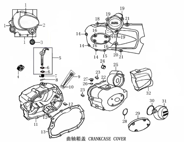 Крышка картера