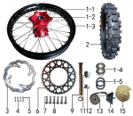 Колесо заднее