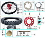 Колесо заднее