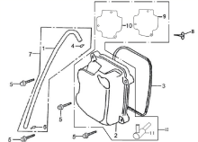 Подбор запчастей Крышка цилиндра GY6 125cc Двигатели