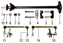Подбор запчастей Рулевое управление XT-1U (150021000, 150021001, 150021002, 150021003) XT-1U BSE