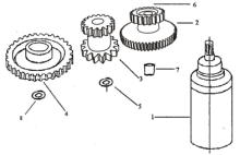 Подбор запчастей Стартер YX166FMM (CB250-C) Двигатели