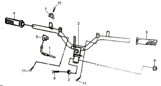 Подбор запчастей Руль Кузов/Электрика Symphony SR-50 (AZ05W1-T) Symphony SR-50 SYM