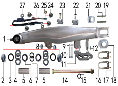 Подбор запчастей Маятник T5 (X5) (101411000, 101411001) T5 BSE