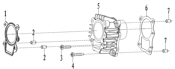 Цилиндр в сборе