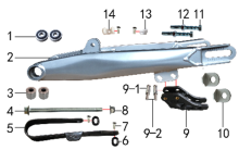 Подбор запчастей Маятник Core SA (2021) Core SSSR