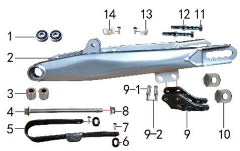Подбор запчастей Маятник Core SA (2021) Core SSSR
