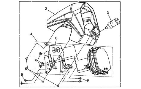 Подбор запчастей Спидометр Кузов/Электрика ATV 600 (UA60A-6) ATV 600 SYM