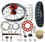 Колесо заднее